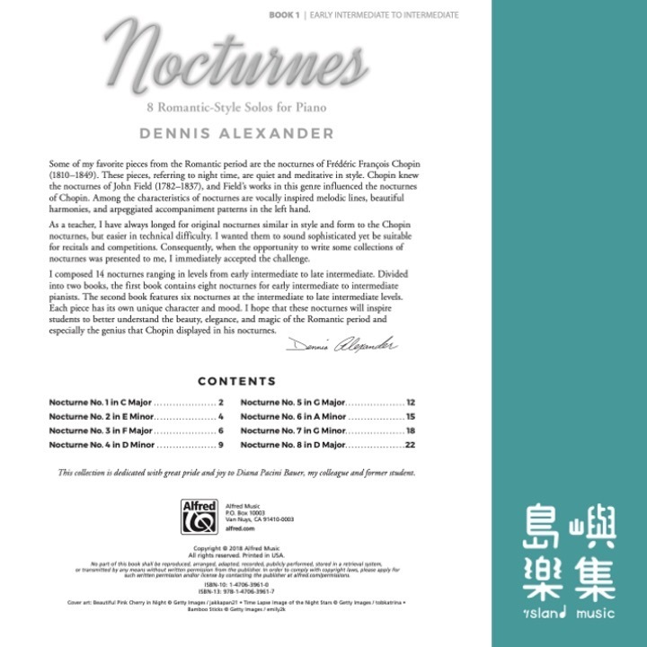 Nocturnes, Book 1