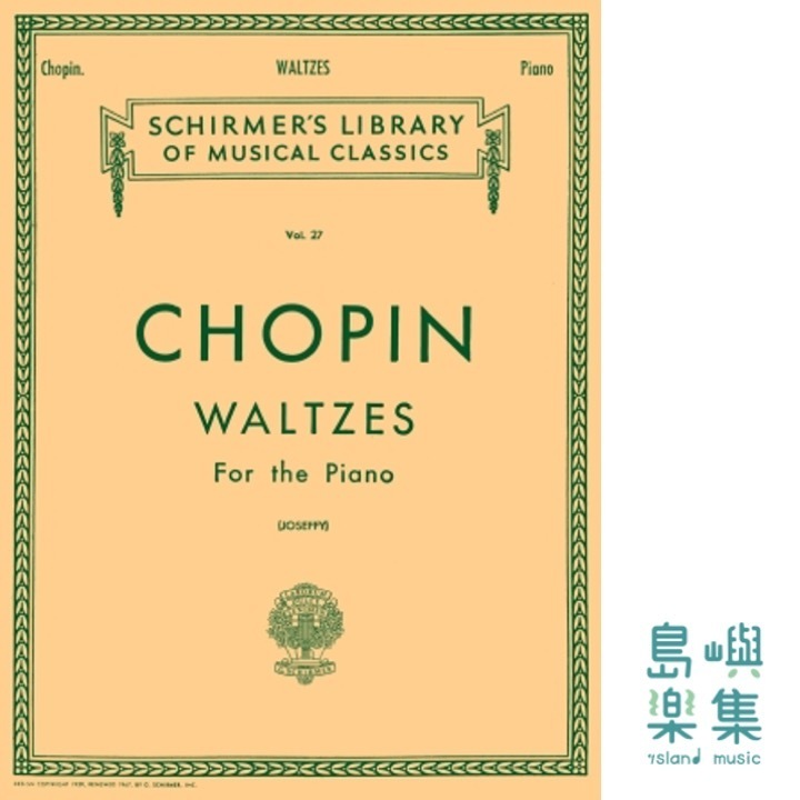 Chopin Waltzes | Schirmer Library of Classics Volume 27