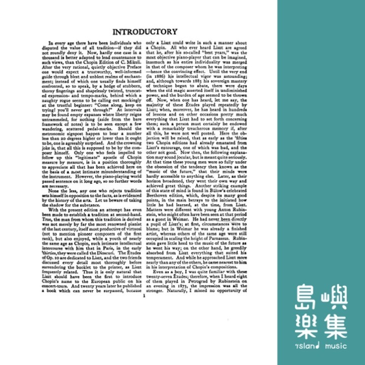 Chopin Etudes | Schirmer Library of Classics Volume 33