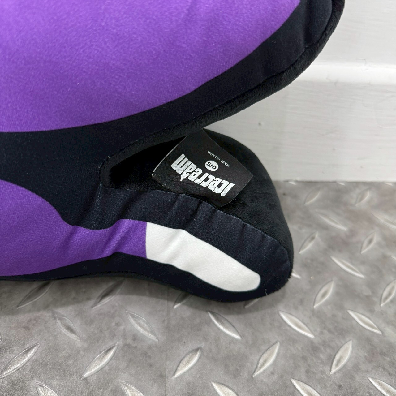 BBC ICECREAM Running Dog PILLOW PURPLE