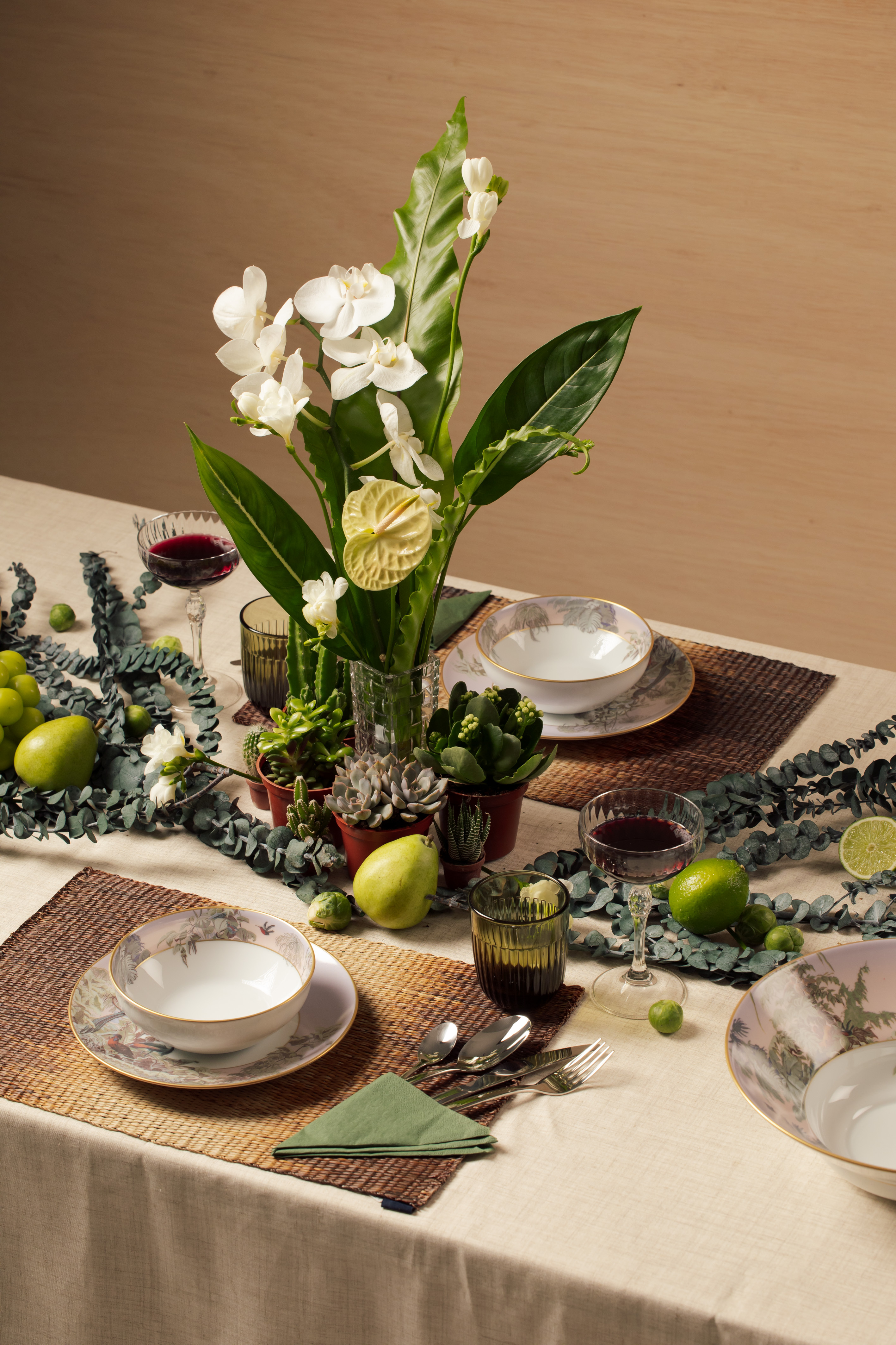 HAVILAND｜Le Brésil Tart Platter 31.5cm