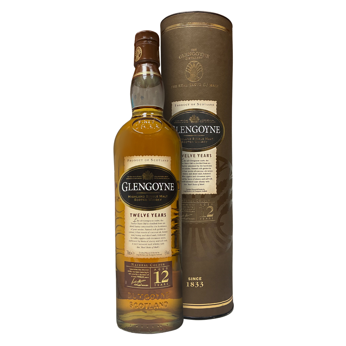 Glengoyne 12 Years Old 43% (2010 Bottled)