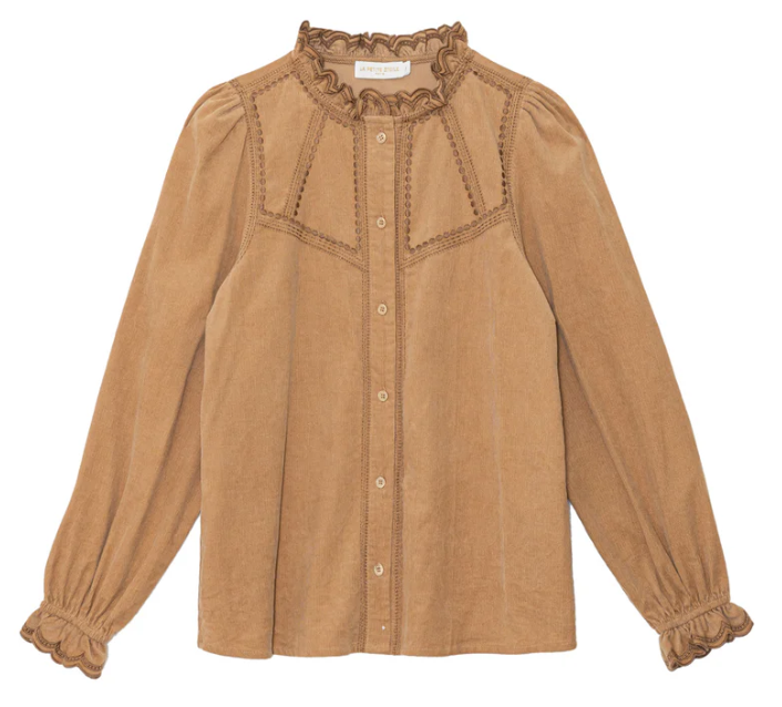 1LP1018-150 LA PETITE ETOILE Beriza Blouse Beige #BERIZA-B102522C0A/13-BEIGE (C-EU-E)