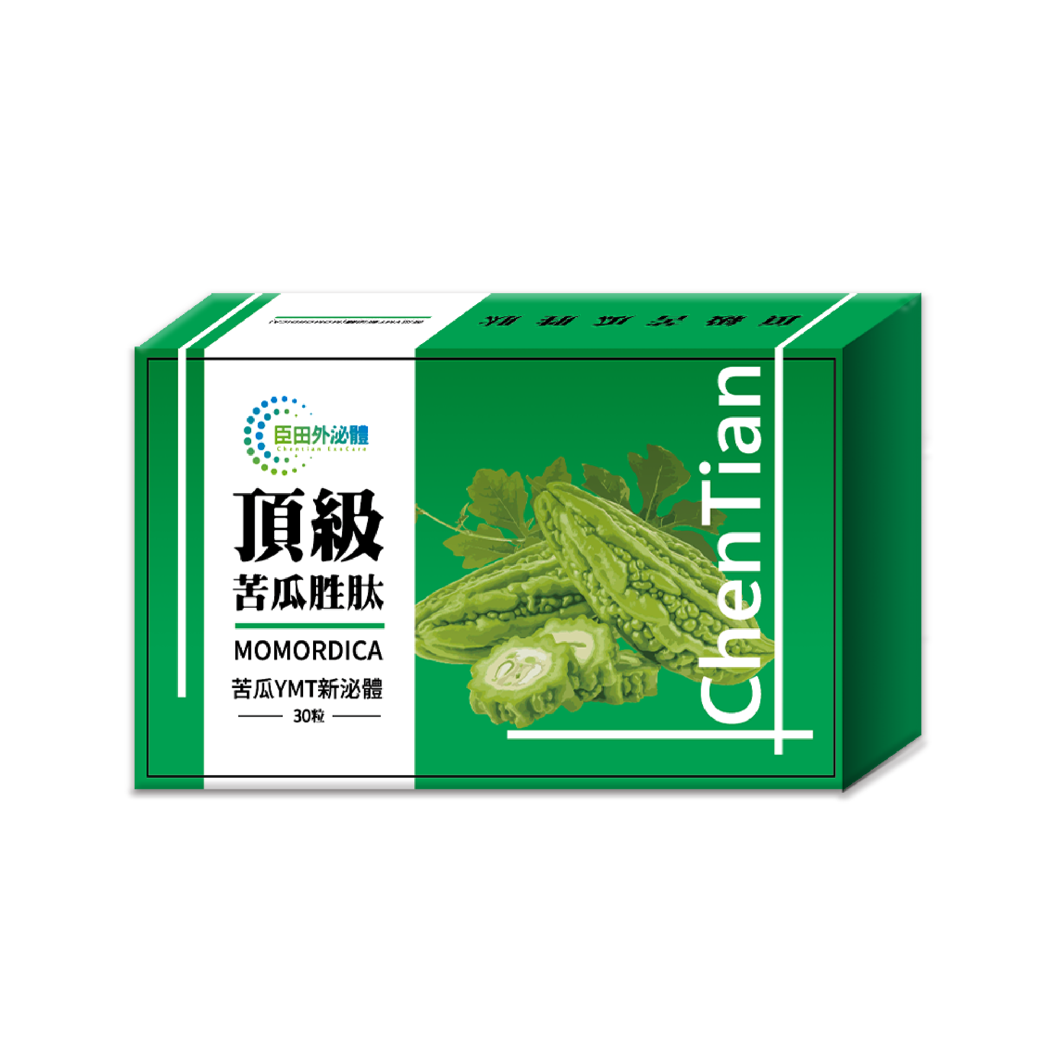 【臣田】頂級苦瓜胜肽膠囊(30粒/盒)