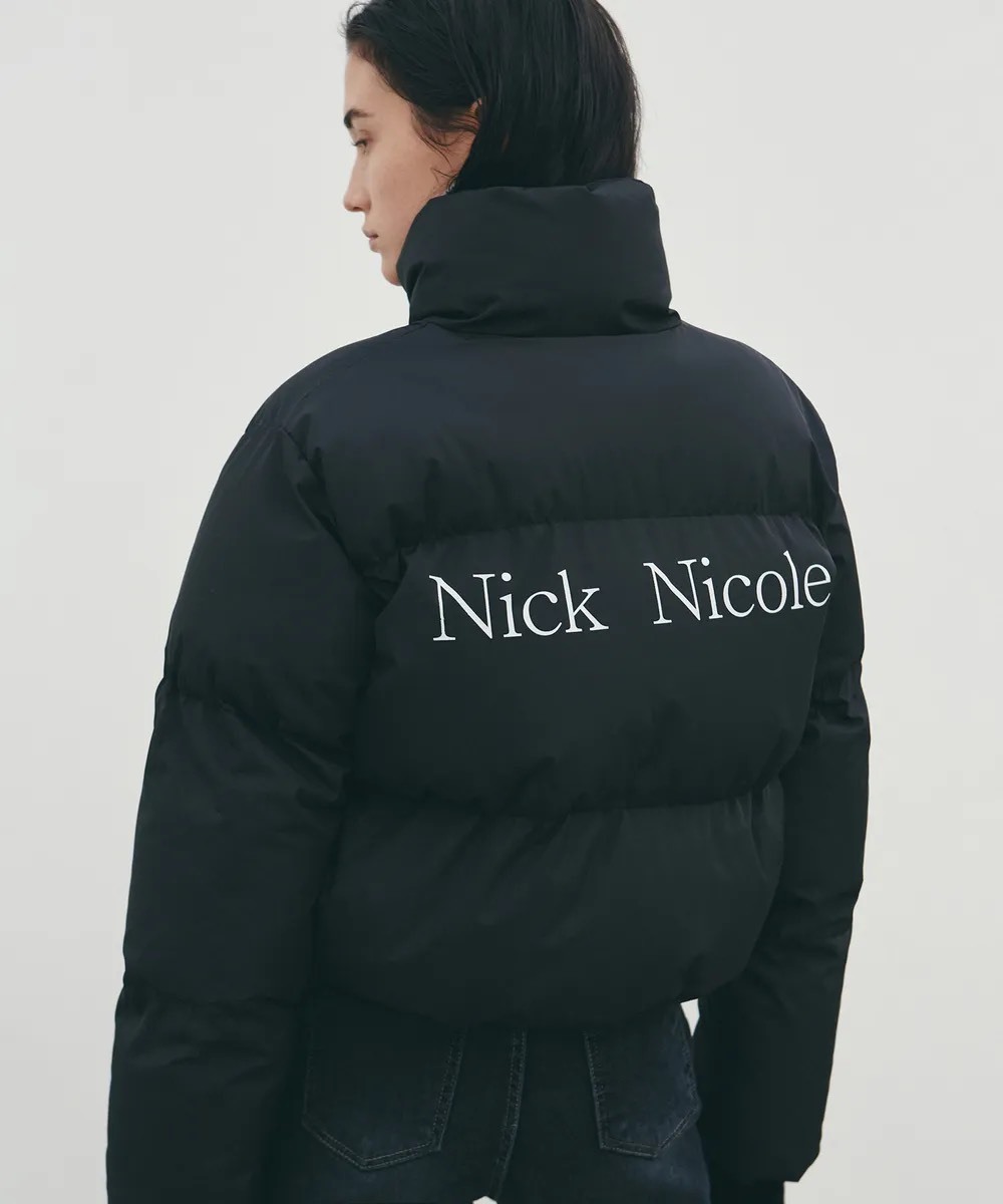 <黑五折扣>韓國 NICK&NICOLE Nicole Volume 羽絨 短版 羽絨外套 2色