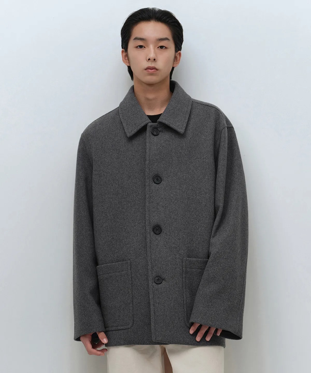 MUSINSA STANDARD DAILY HALF BALMACAAN COAT
