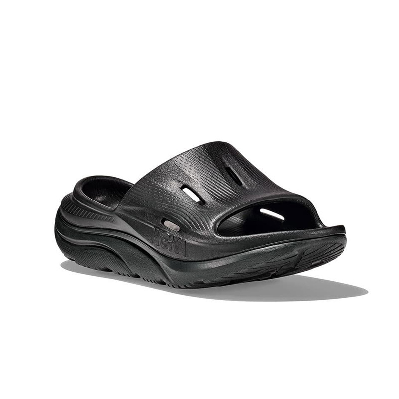 HOKA ORA Recovery Slide 3 健行涼鞋 輕巧舒適 恢復鞋 黑 男鞋 HO1135061BBLC [台灣現貨]