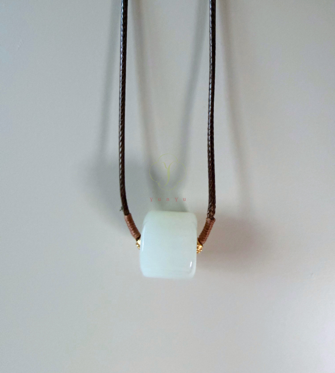 和田玉吊墜(白色)