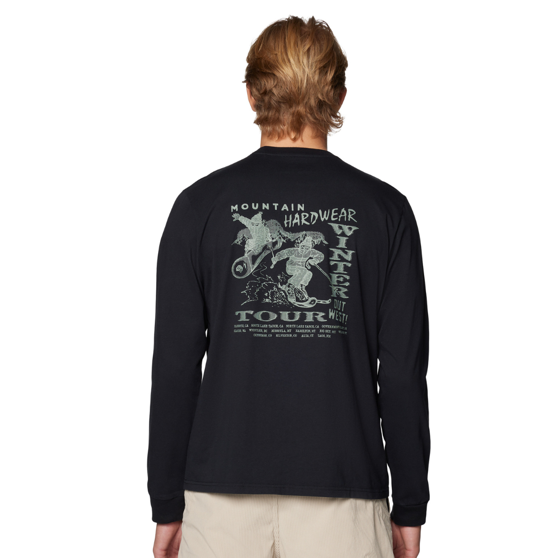 Mountain Hardwear / Men's MHW™ Winter Tour Long Sleeve /黑 (MHW2145271010)