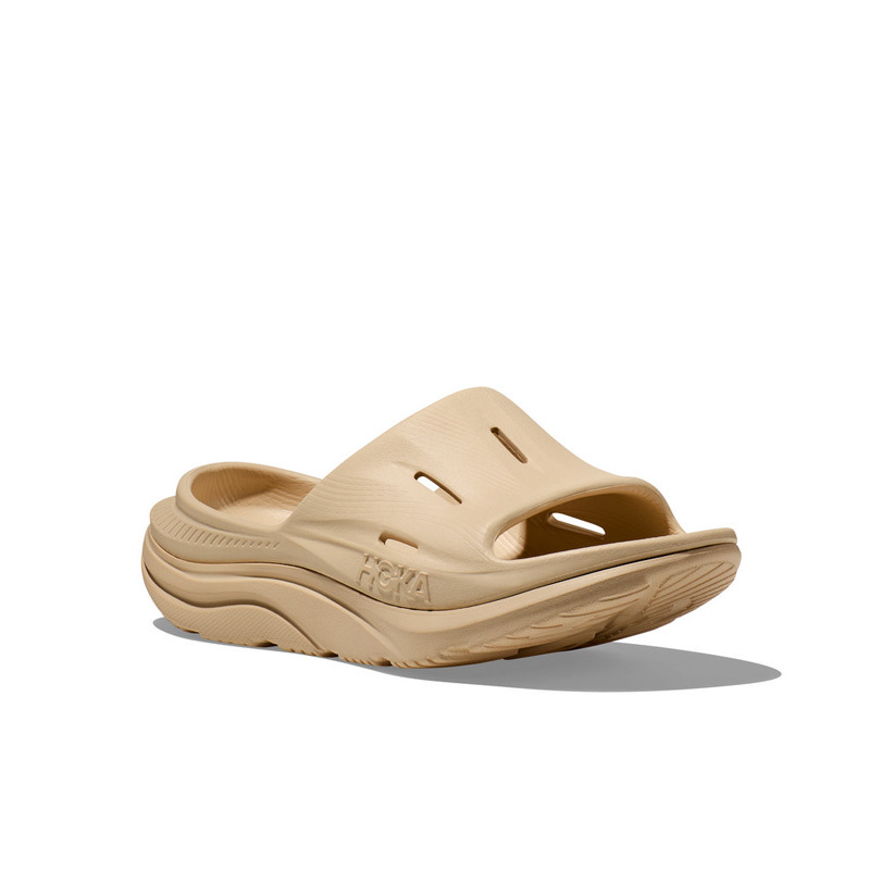 HOKA ORA Recovery Slide 3 健行涼鞋 輕巧舒適 恢復鞋 沙色 男鞋 HO1135061SSSS [台灣現貨]