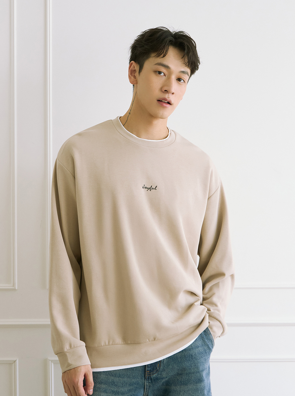 【期間限定】假兩件大學TEE