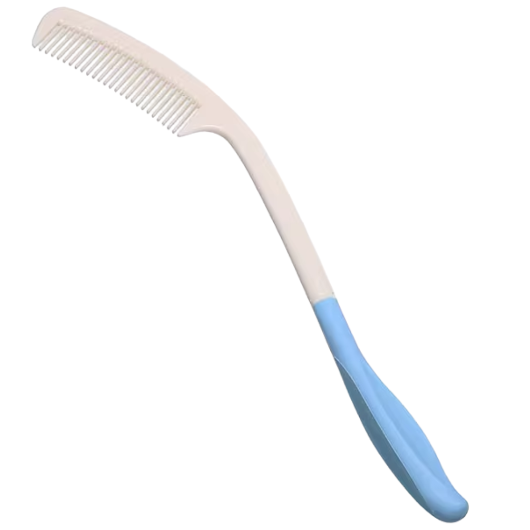 日式超長柄扁髮梳