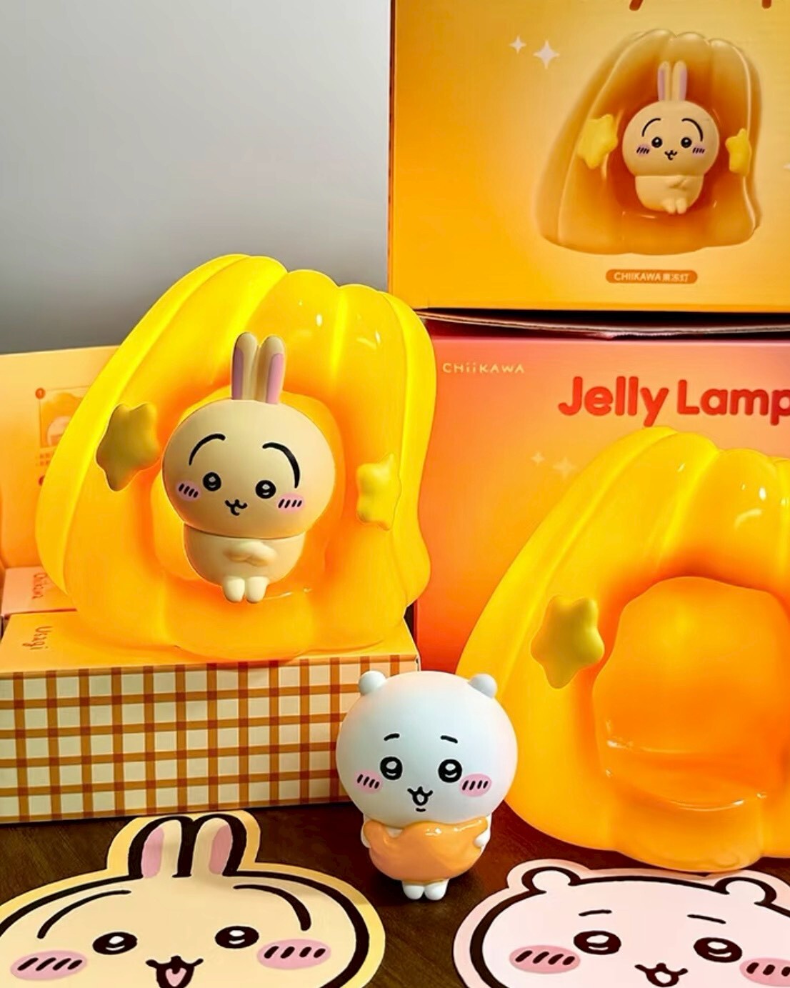 <正版授權>吉伊卡哇Chiikawa 果凍造型夜燈 烏薩其 吉伊