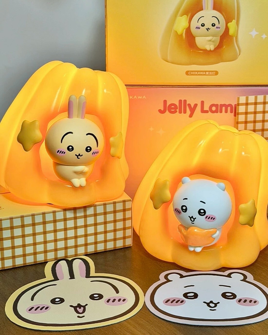 <正版授權>吉伊卡哇Chiikawa 果凍造型夜燈 烏薩其 吉伊