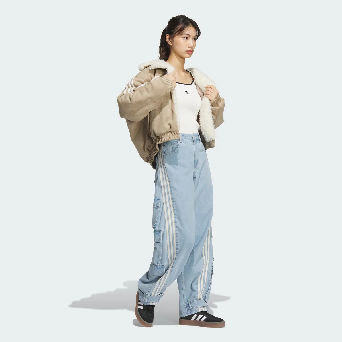 【代購】adidas RETRO REMIX PADDED JACKET｜復古拼接保暖外套｜JL8439