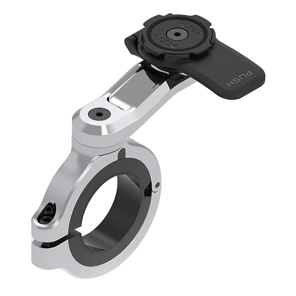 Quad Lock 機車把手連結座PRO大管徑電鍍版