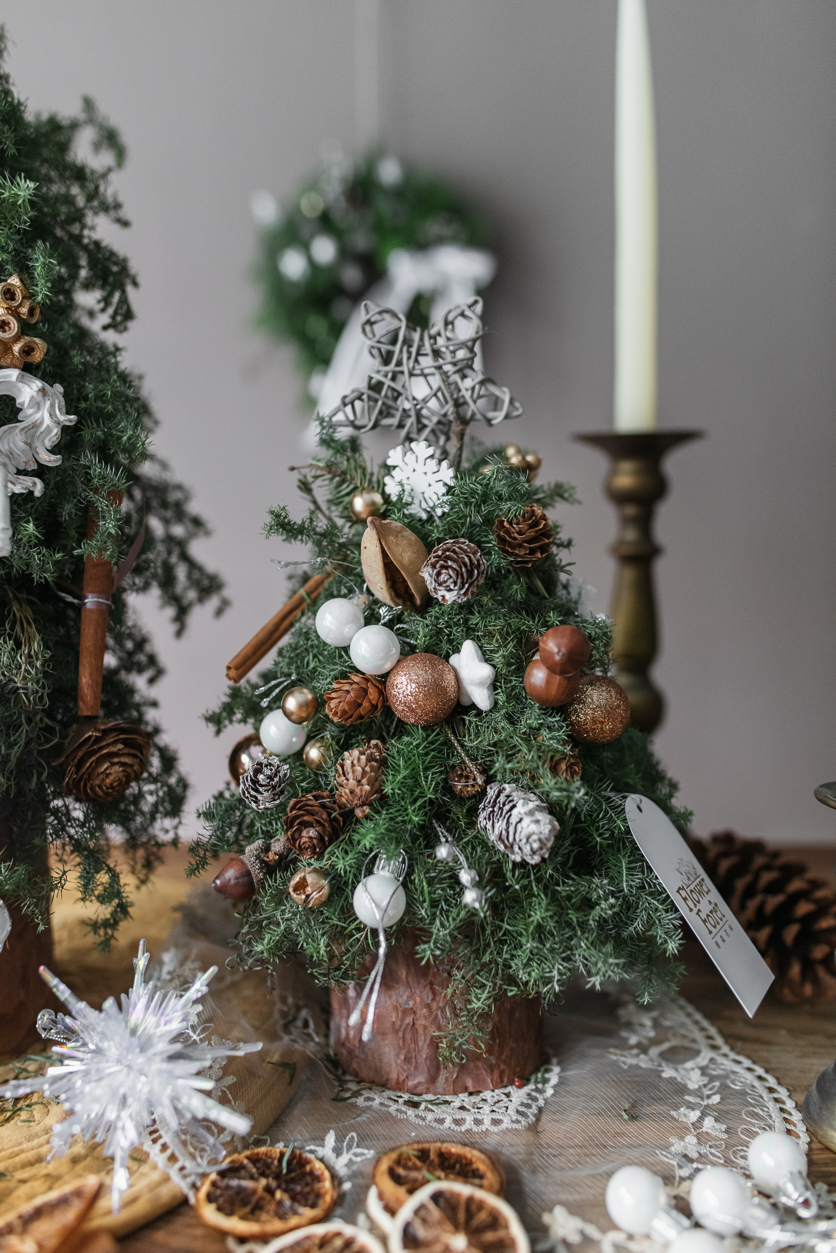 冬日祝福 | 手作聖誕樹課程