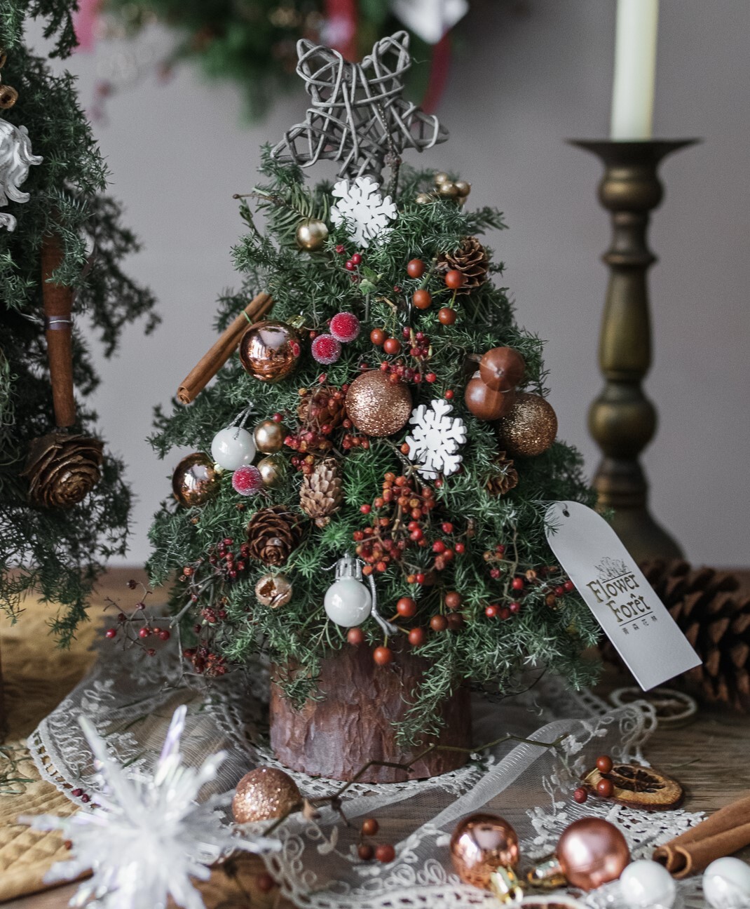 冬日祝福 | 手作聖誕樹課程