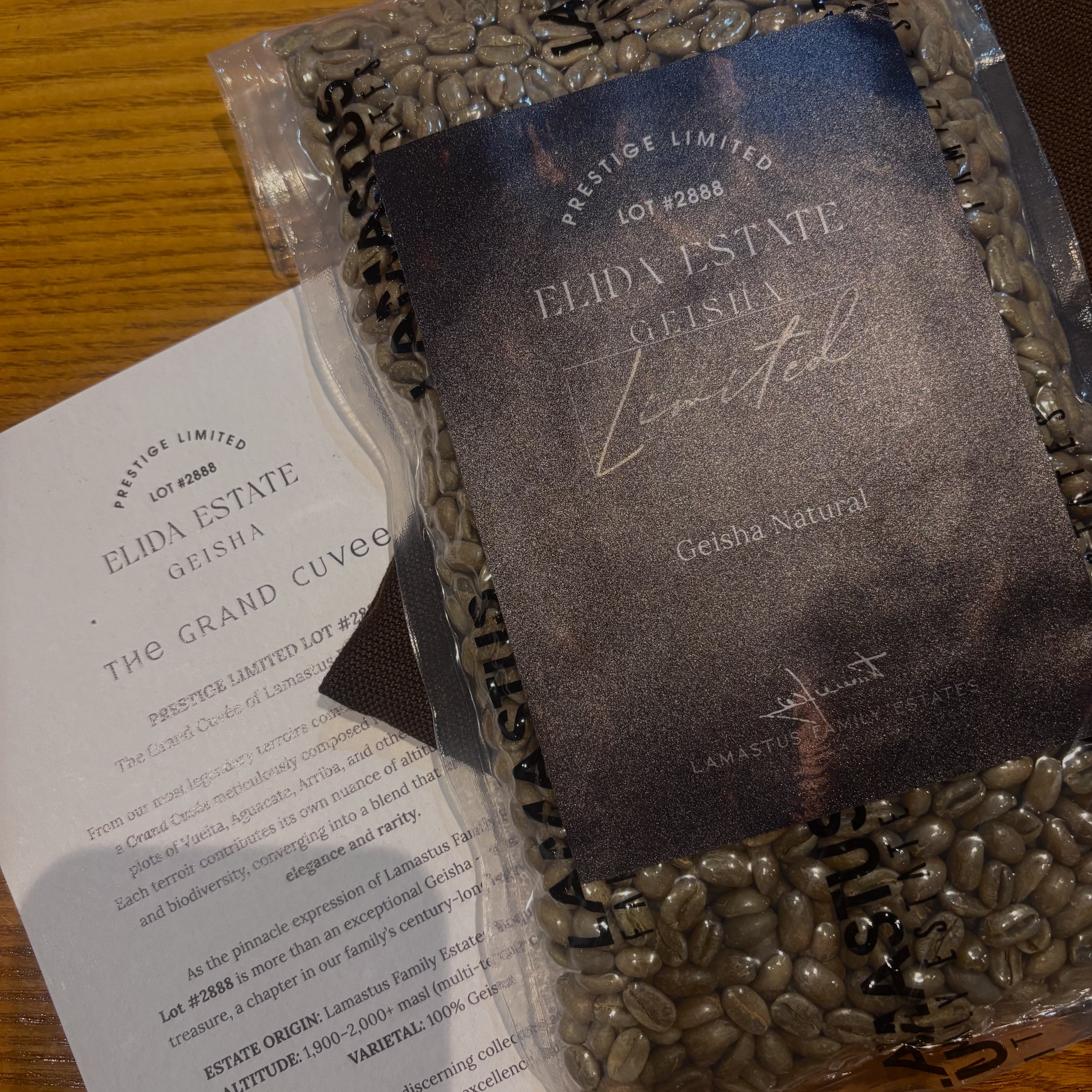 巴拿馬 艾莉達莊園 尊爵 珍稀批次 藝伎 日曬 淺焙 咖啡豆