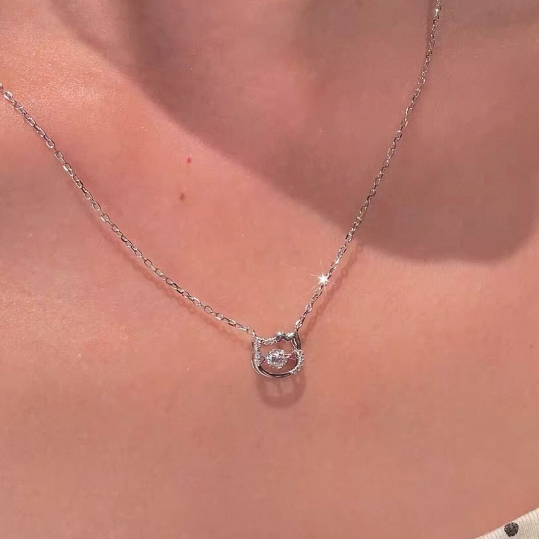 <正版授權>Hello Kitty 凱蒂貓 純銀項鍊 三麗鷗