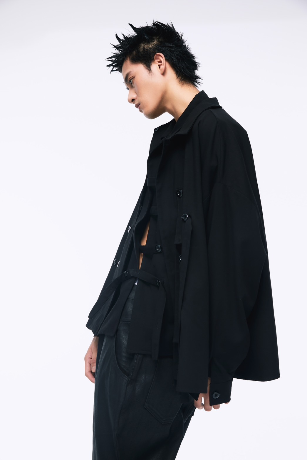 pip |  Micro Bondage Shirt (Black)