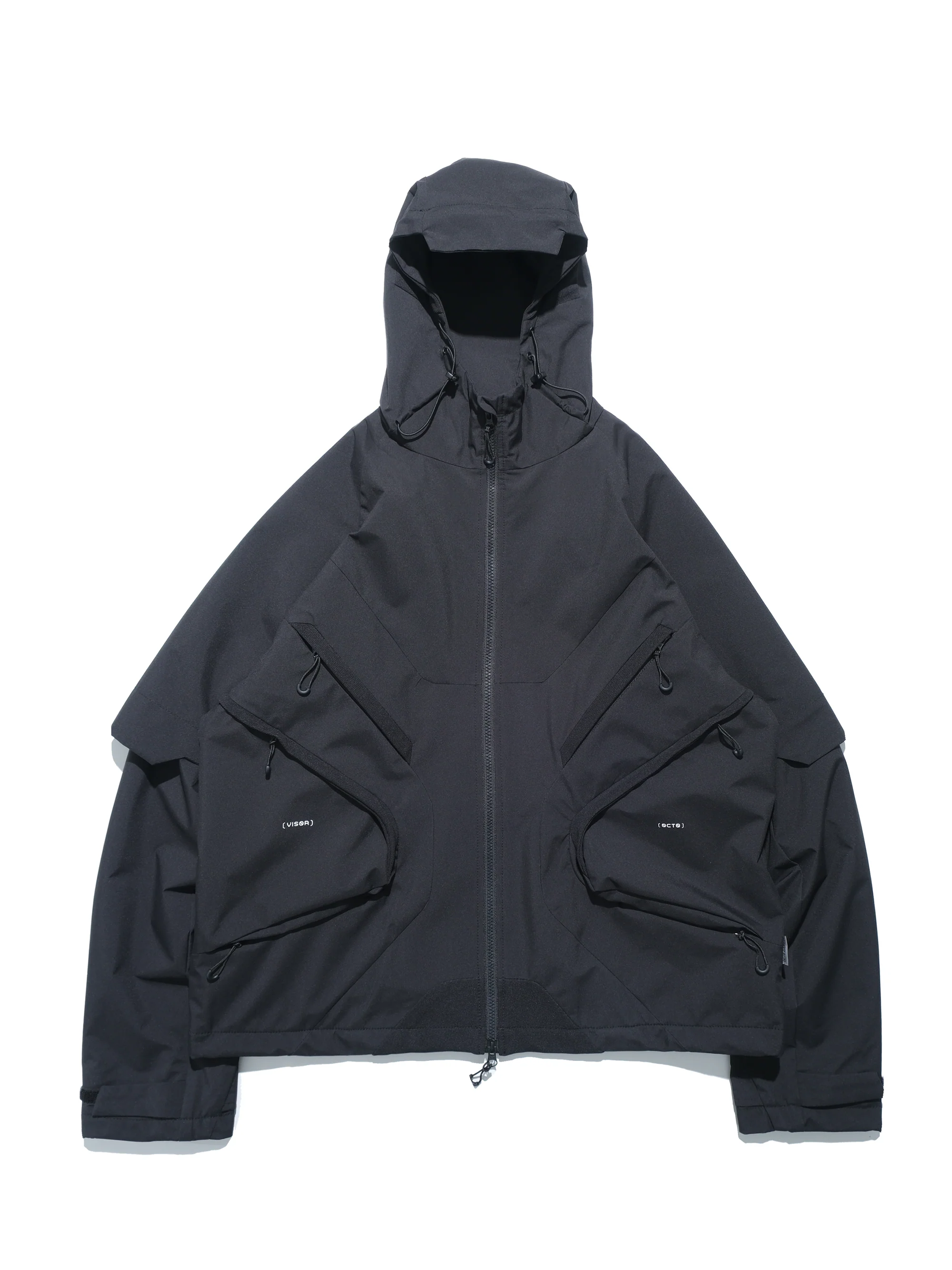 Octo Gambol A25-J-01 Visor Shell Jacket - Black