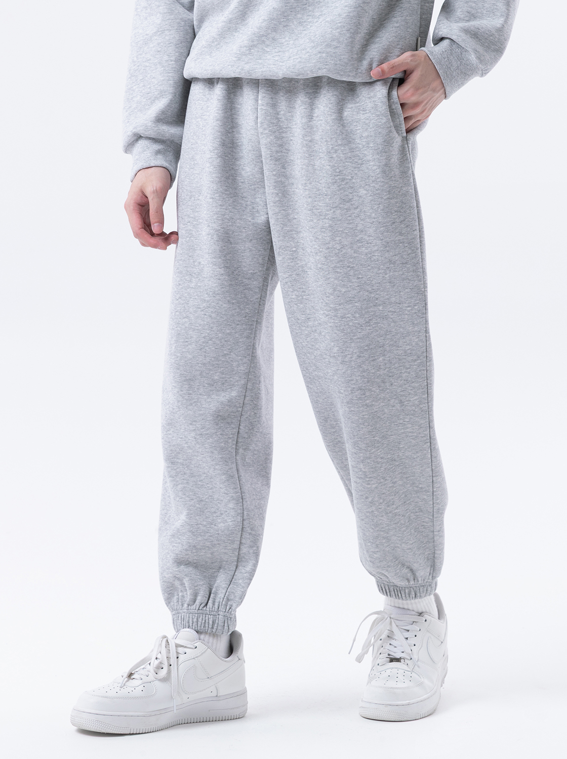 【期間限定】空氣感超寬型縮口褲