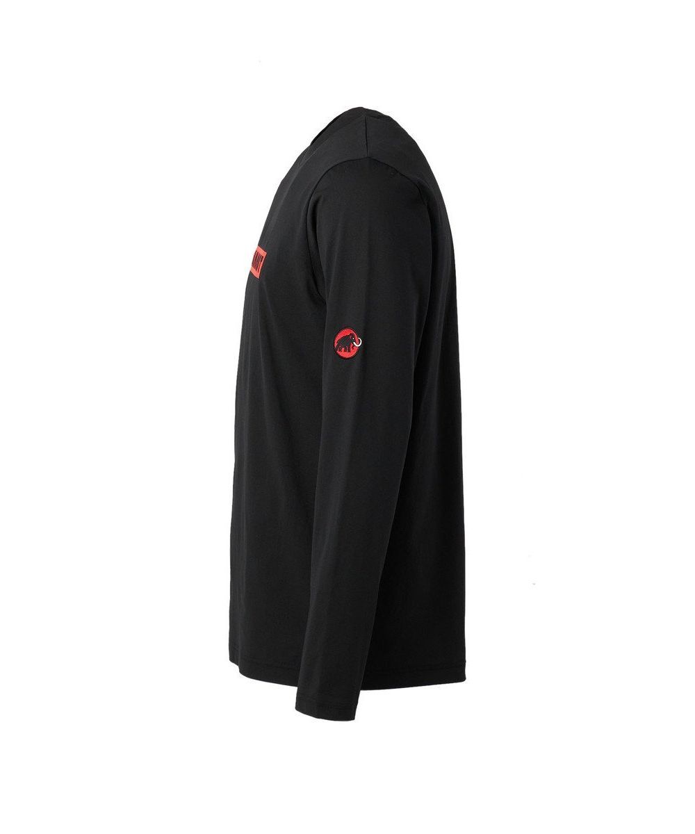 Mammut / 徒步 / QD Logo Print Long Sleeve T-Shirt 男款 亞洲版 經典繡章 / 黑 (MM1016022500001)