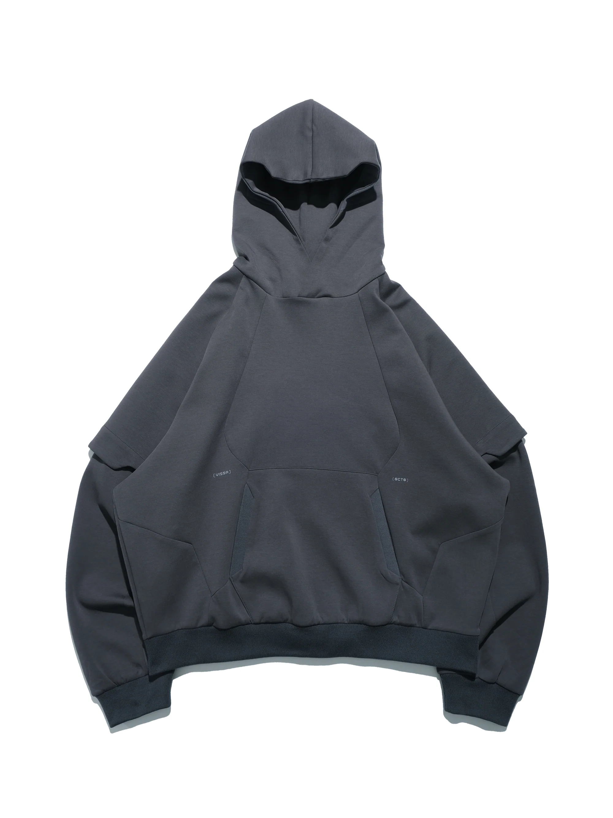 Octo Gambol A25-H-01 Visor Hoodie - Grey