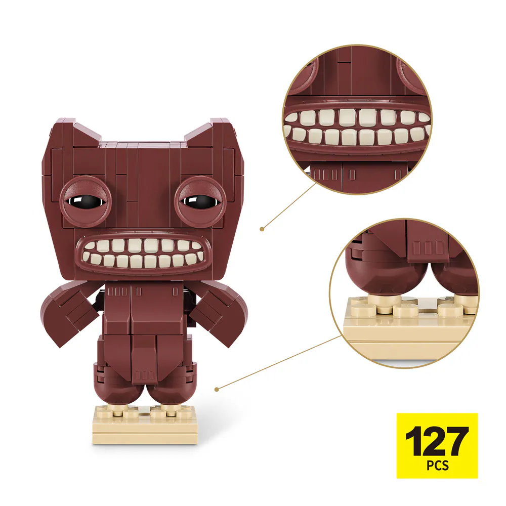 MAX積木膠囊-Fuggler棕色牙齒怪