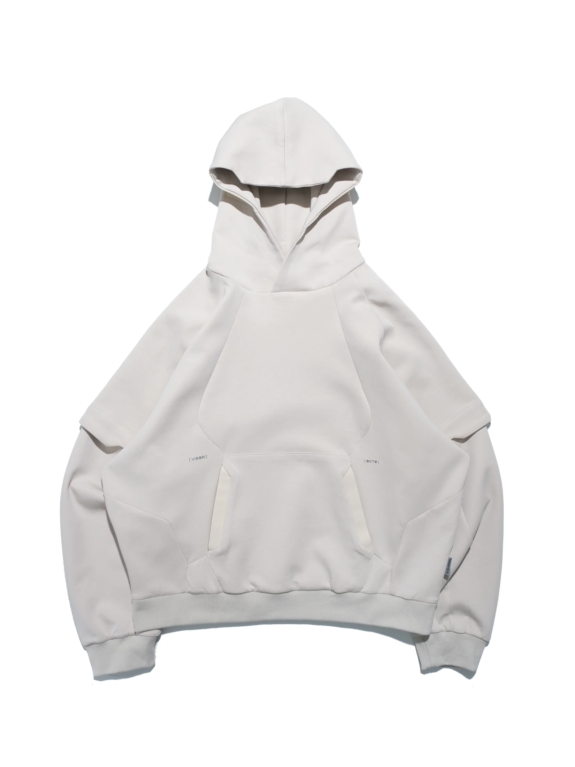 Octo Gambol A25-H-01 Visor Hoodie - Ivory