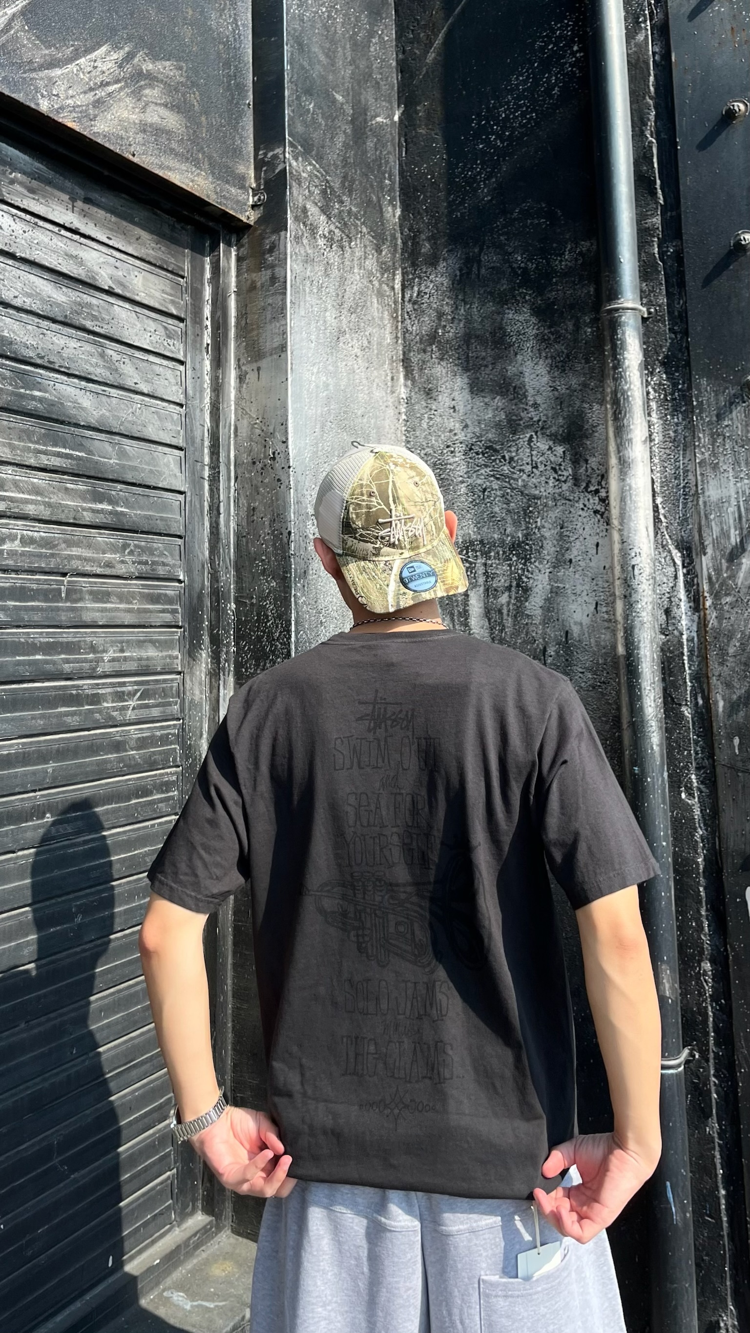 Stussy New Era 9Twenty Basic Trucker 落葉迷彩網帽