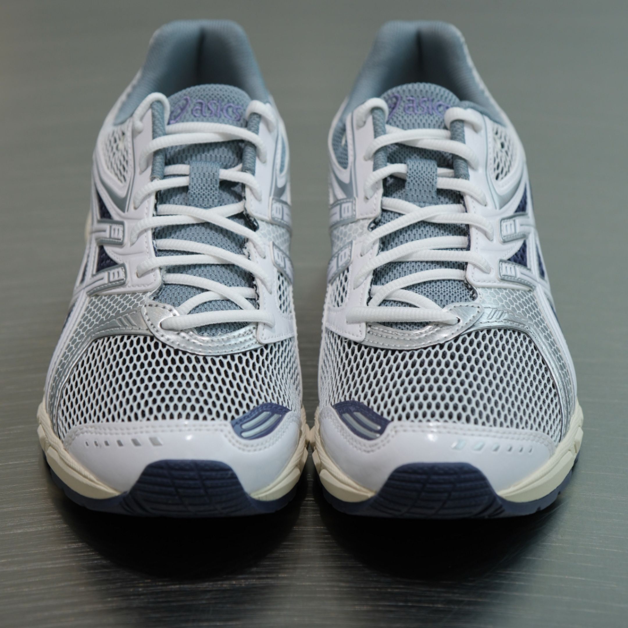 NICEDAY 代購 ASICS DS TRAINER 14 海軍藍 白 藍白 白藍 深藍 白灰 灰白 復古 運動 休閑 1203A607-100