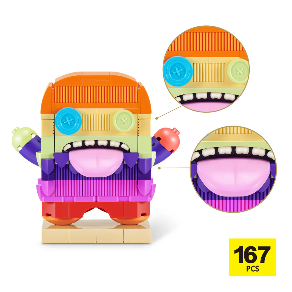 MAX積木膠囊-Fuggler彩虹牙齒怪