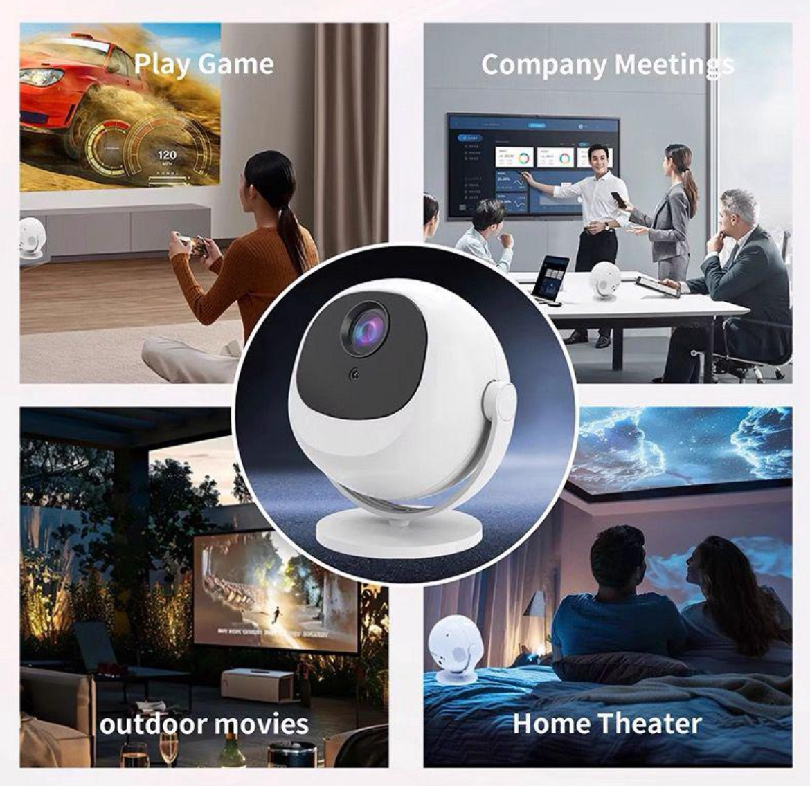 19/11 Lmix 360  Android 小白投影機