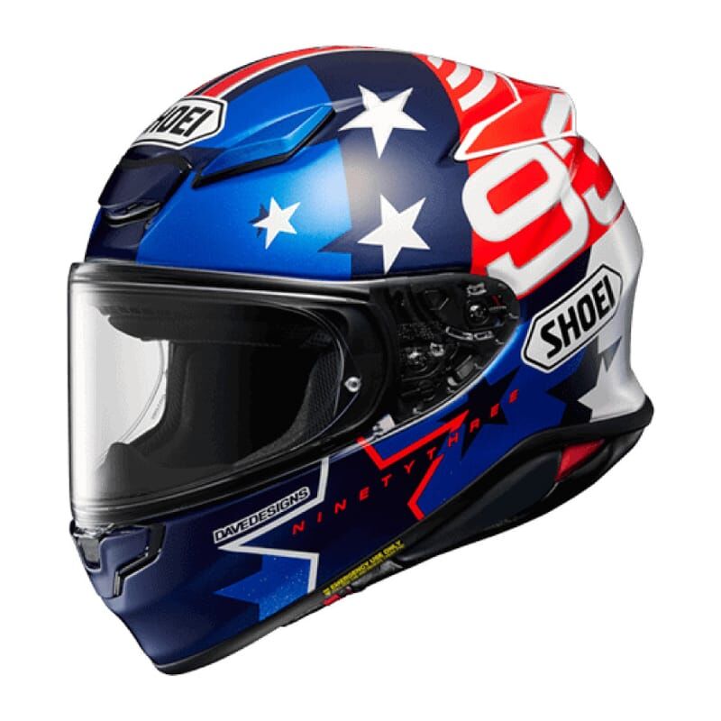 德芯騎士部品屋現貨SHOEI Z8 MARQUEZ AMERICAN SPIRI1