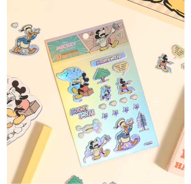 迪士尼米奇|3D泡泡貼紙