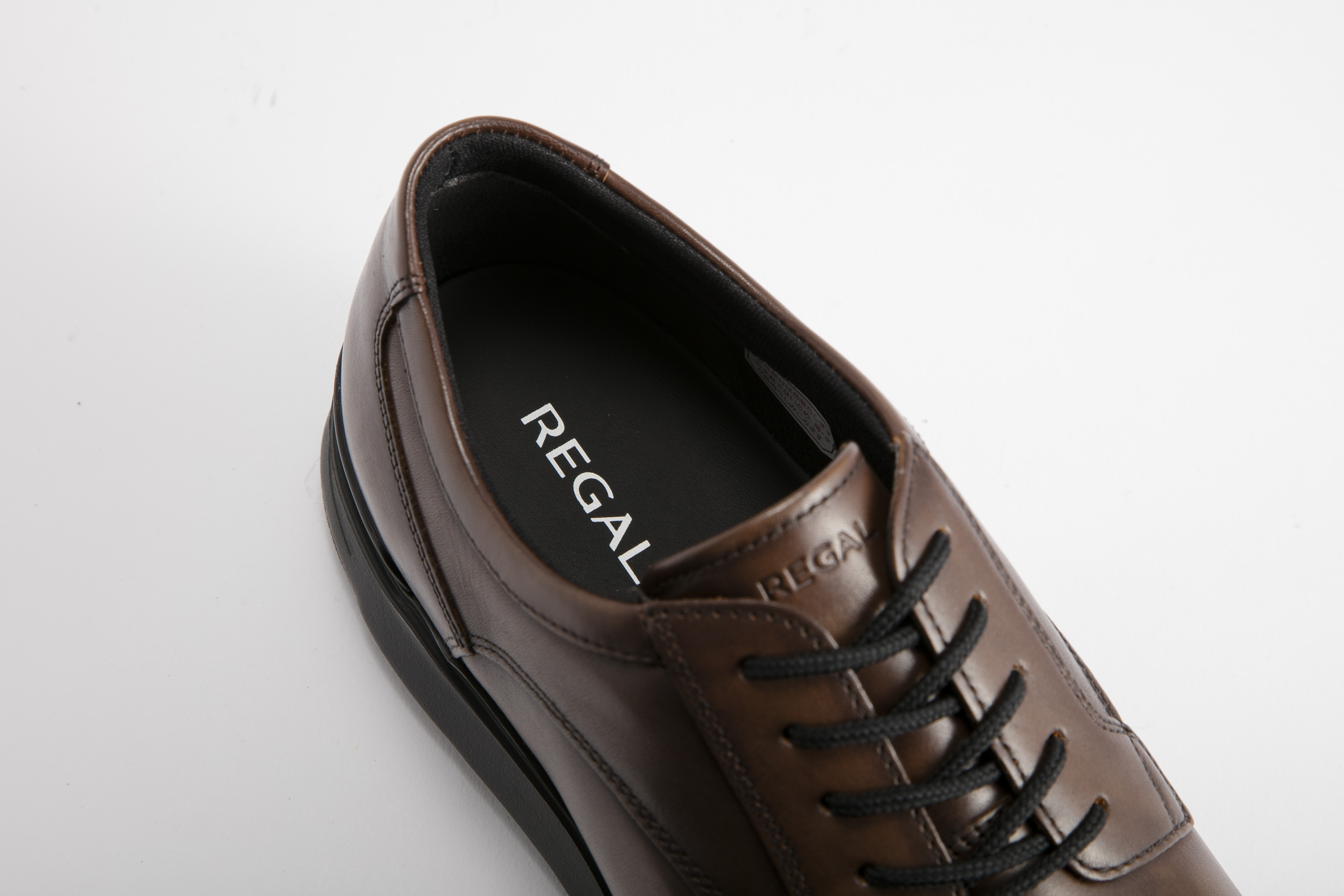 Regal - 男裝純深棕色商務鞋 70FL-DBR-V2