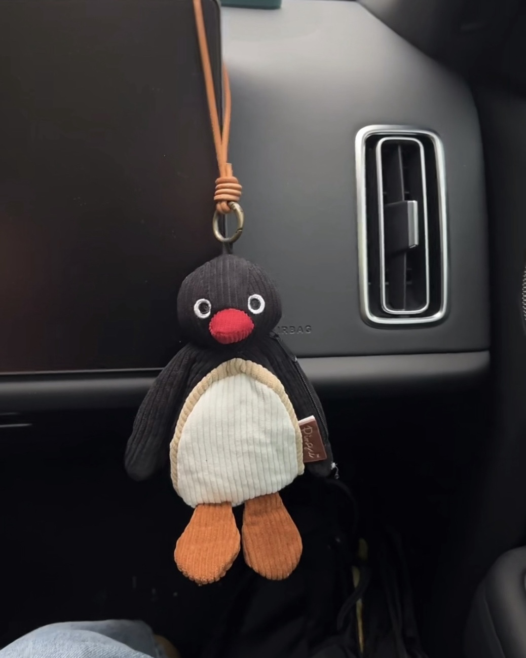 Pingu 企鵝家族 燈心絨 掛件 娃娃 吊飾 四款