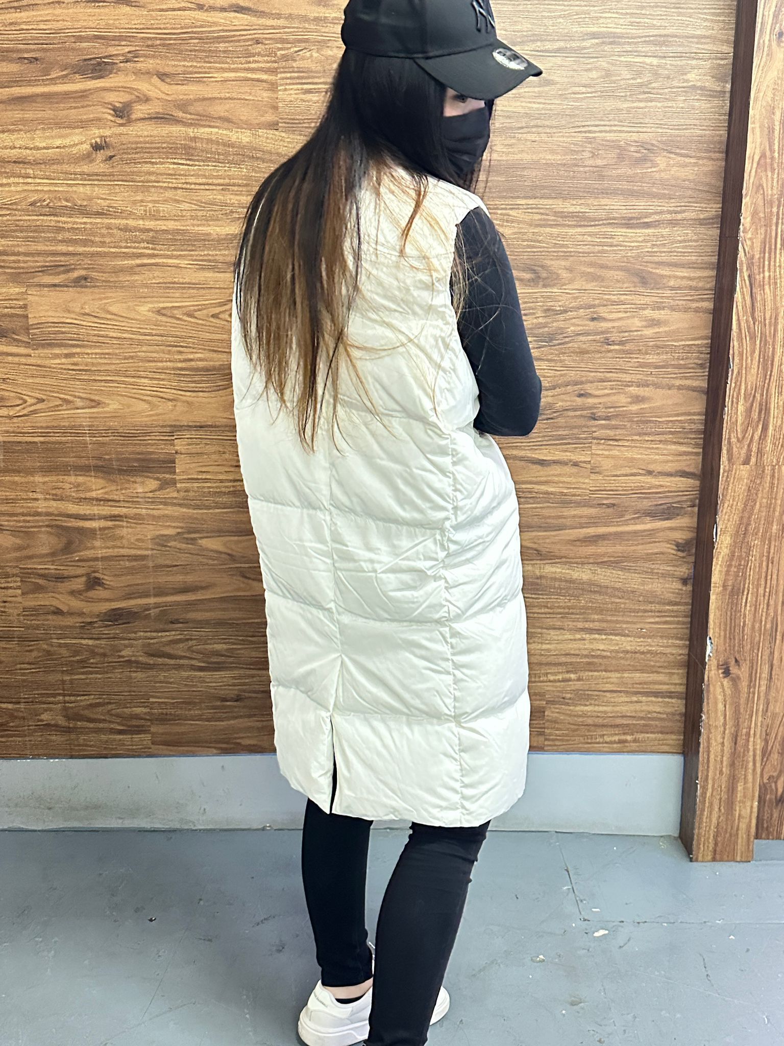 【現貨】AKR111499 韓國長款羽絨背心 (TG01)