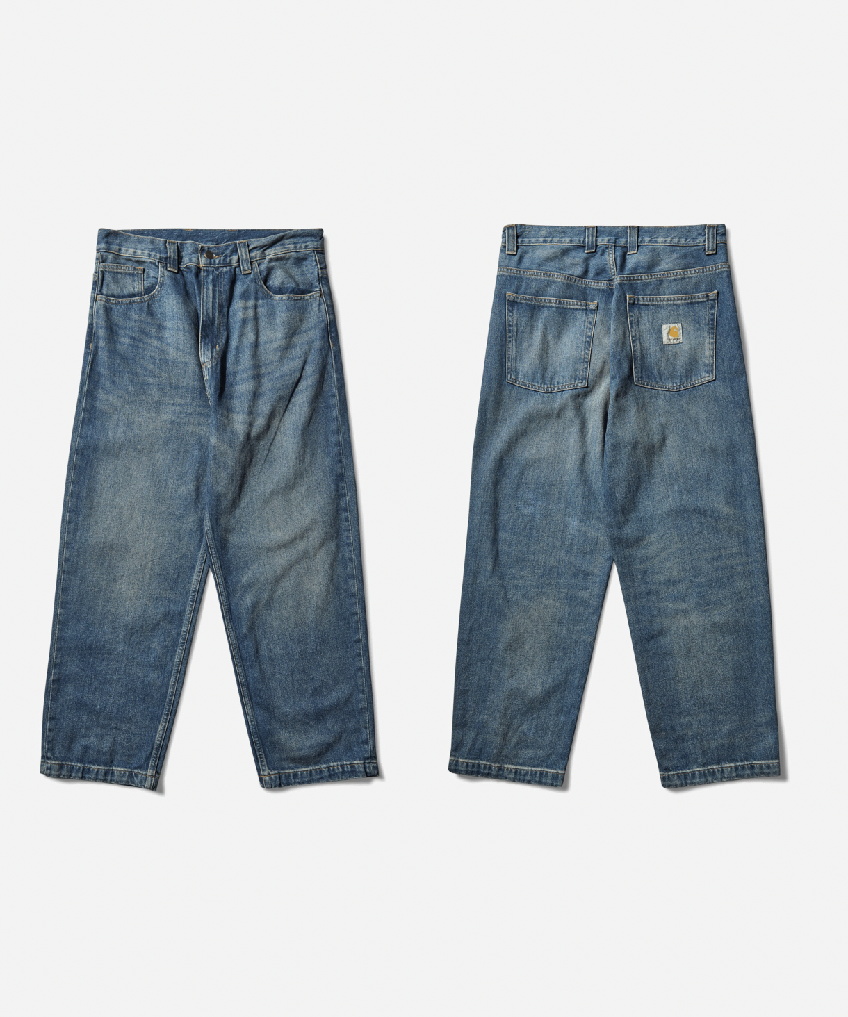 [Instock] CARHARTT WIP BRANDON PANTS | INDIGO WORN WASHED