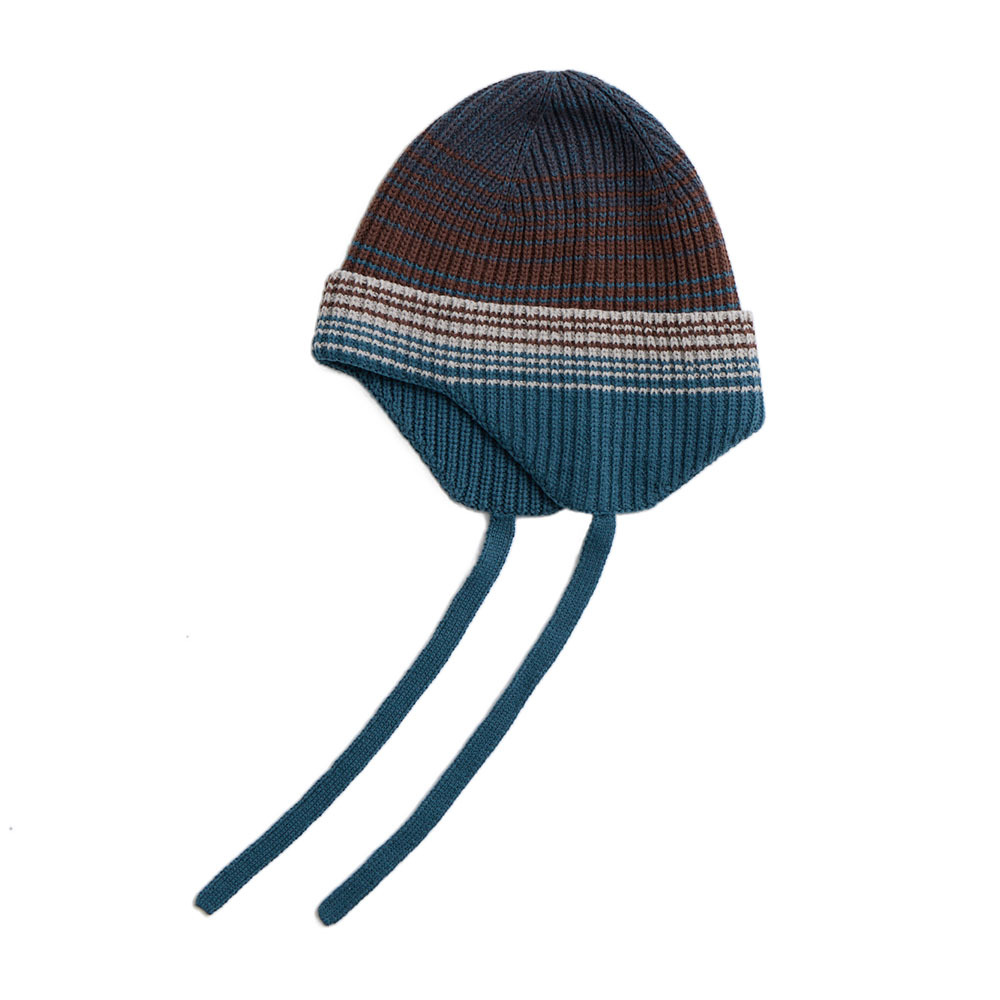 Rust on The Blue Door Earcuff Beanie