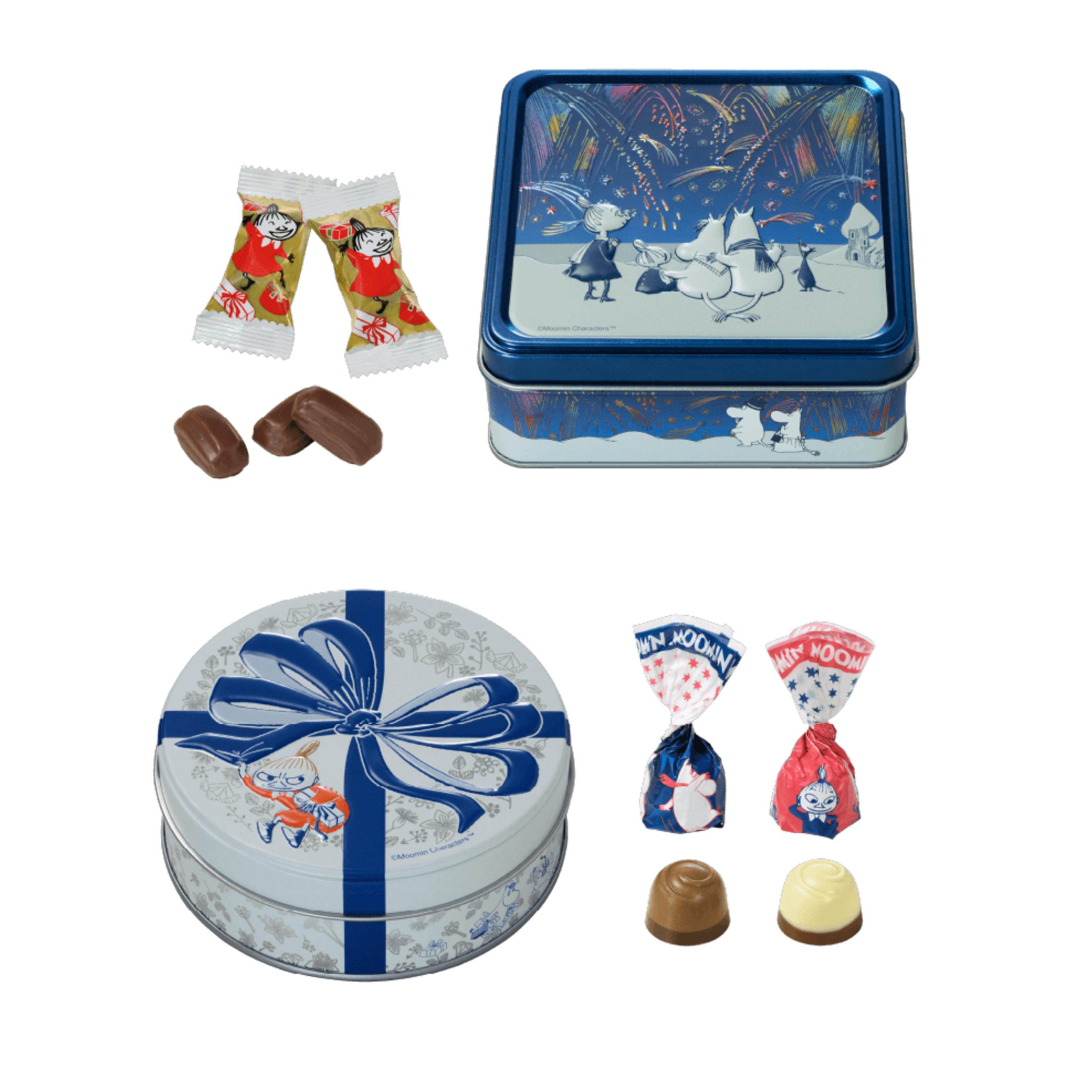 【聖誕限定】Mary's x Moomin 鐵盒朱古力