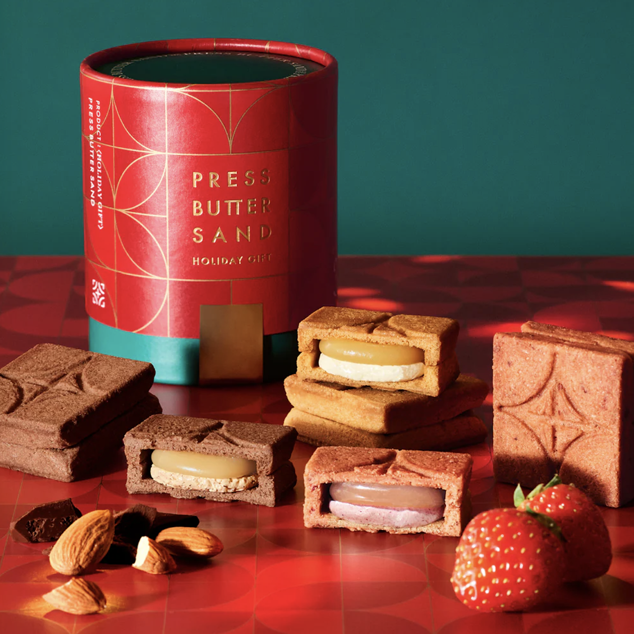 【聖誕限定】Press Butter Sand 焦糖奶油夾心餅乾