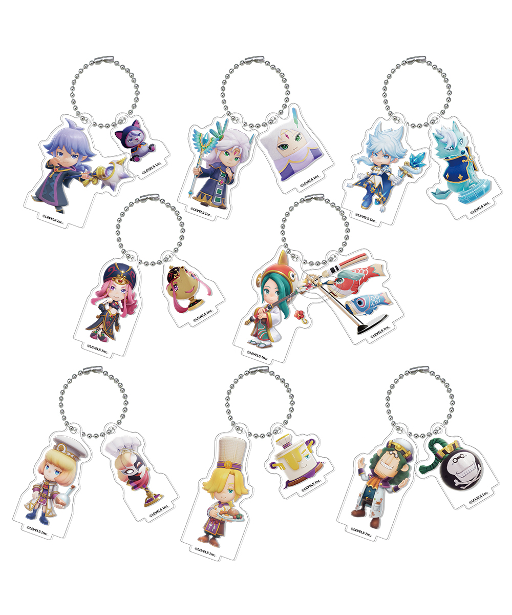 預購-『奇幻生活 i：轉圈圈的龍和偷取時間的少女』 集換式夥伴鑰匙圈 Vol.2　BOX販售【日本進口精品】