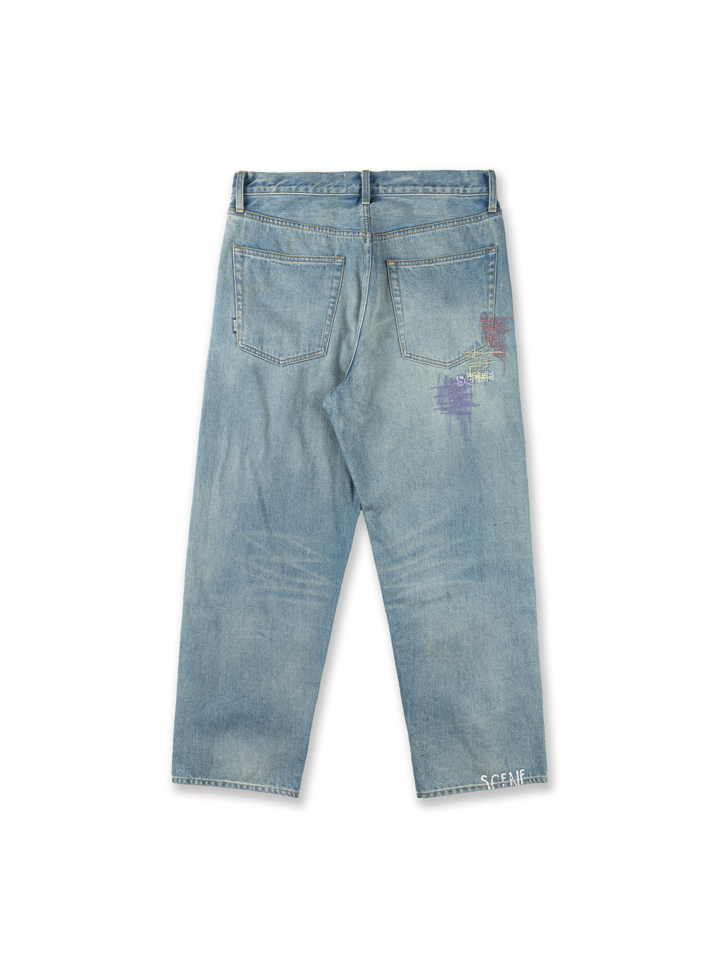 DENIM JEANS A LP // BLU