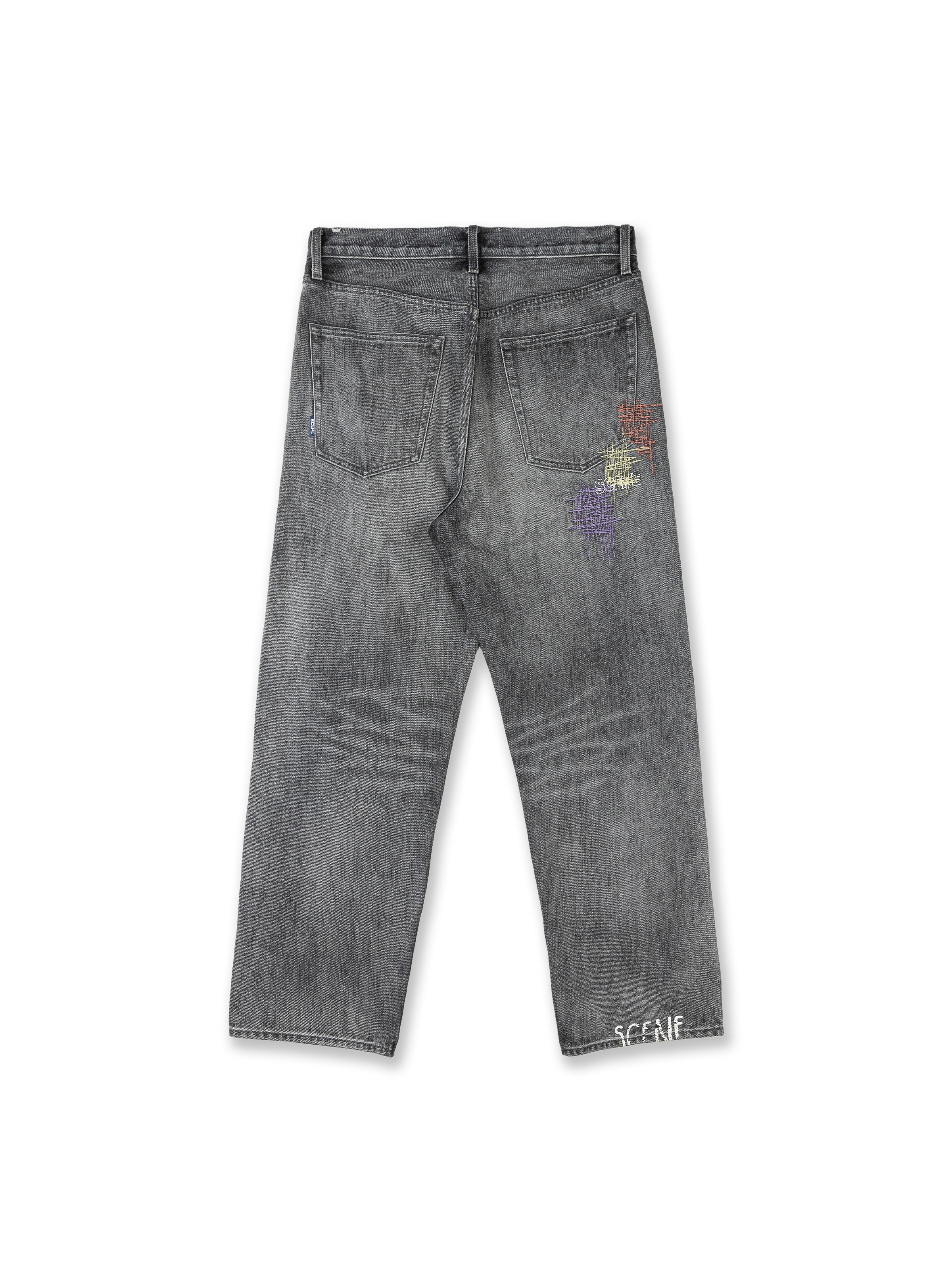 DENIM JEANS A LP // BLK