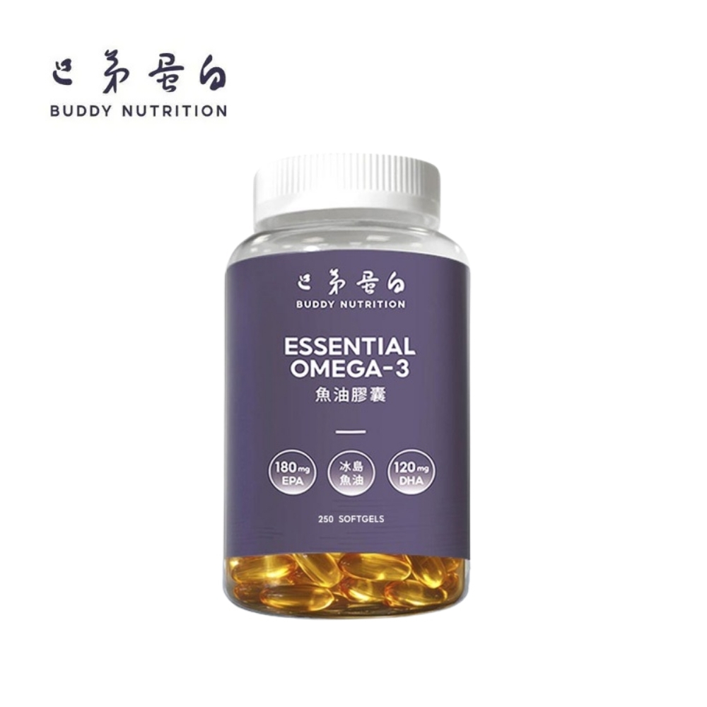[台灣 巴弟蛋白] 魚油 膠囊 Omega 3