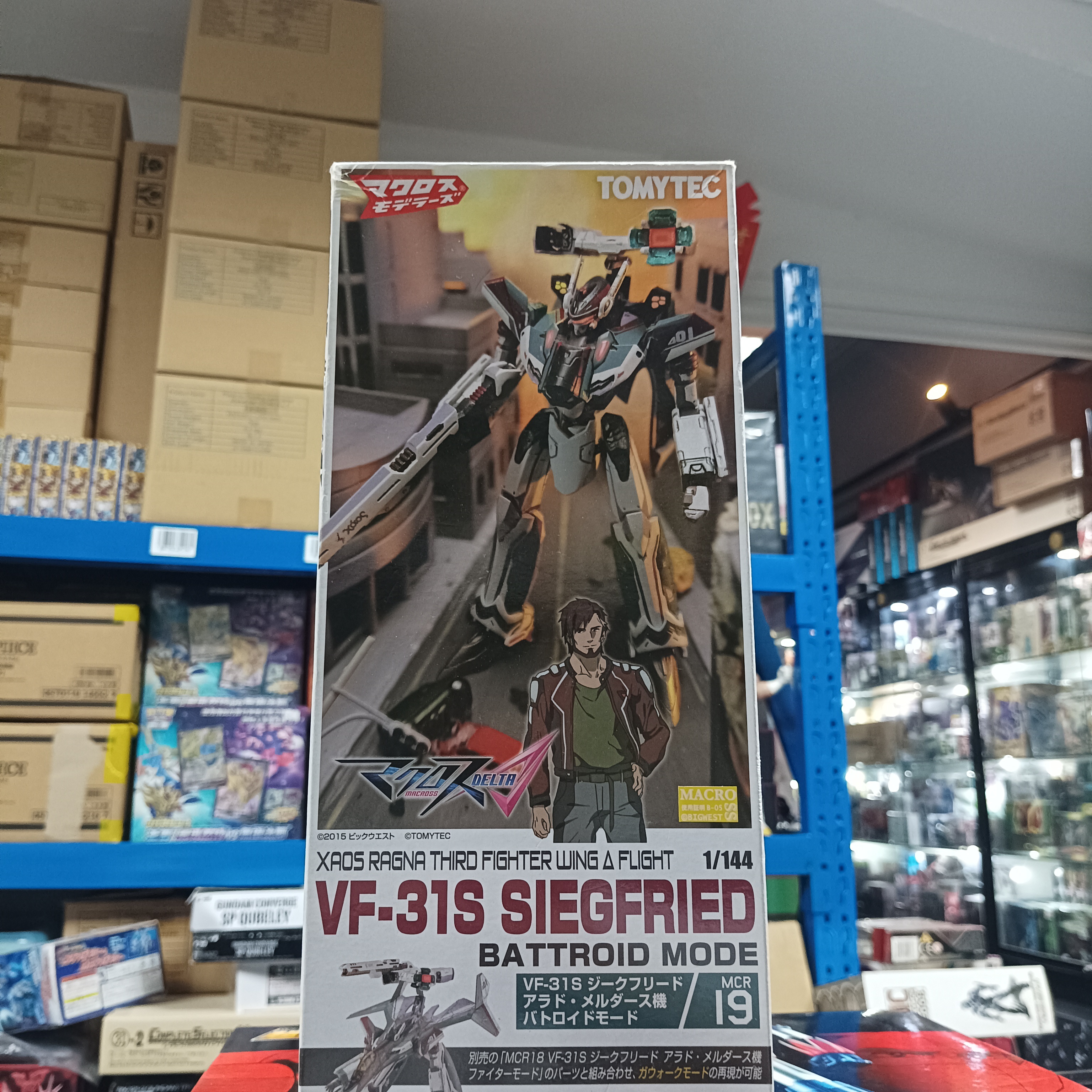 寄賣-其它-TomyTec GiMIX Macross Delta GiMCR19 VF-31S Battroid mode