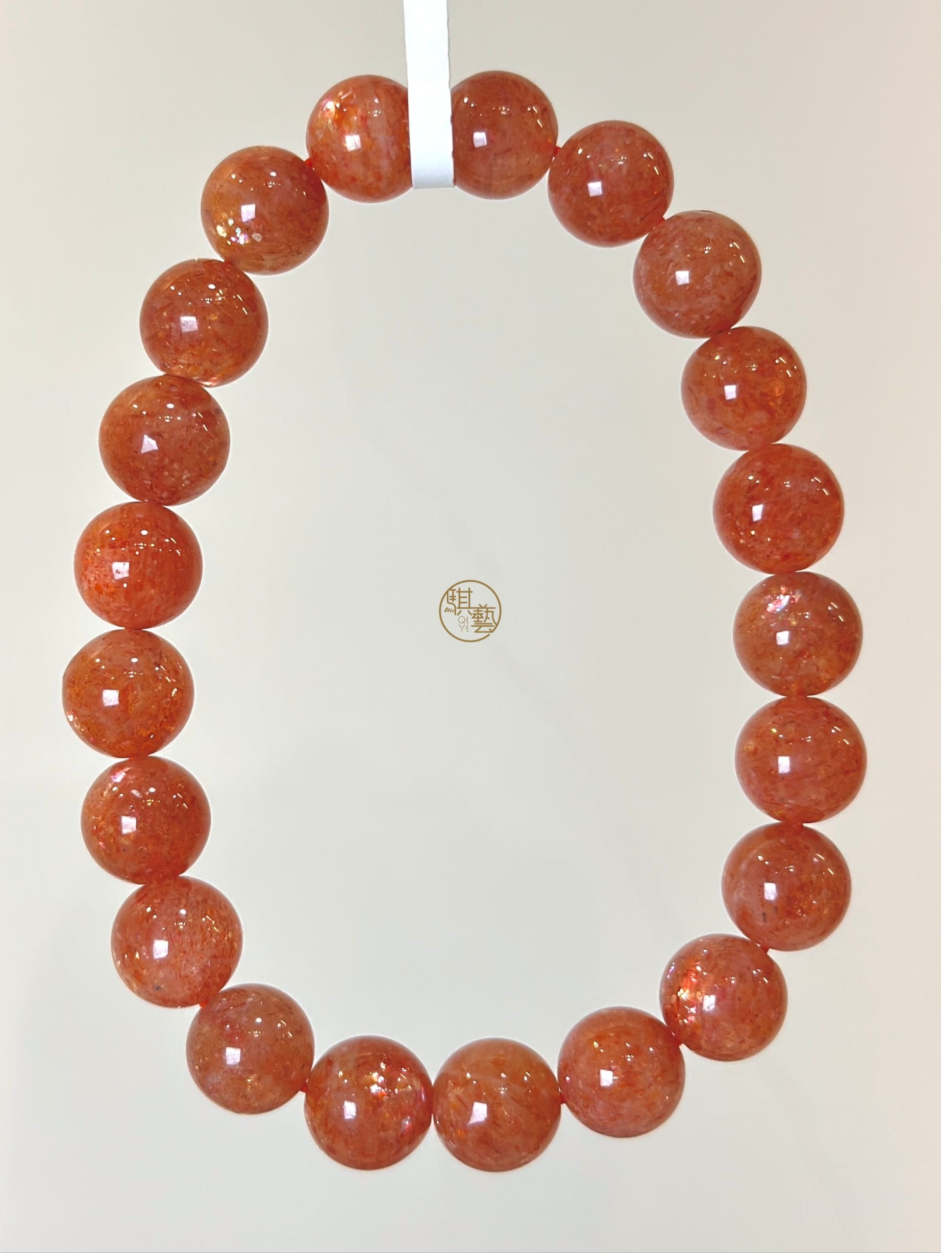 金草莓太陽石手串｜自信行動力・幸福能量・好人緣磁場（9mm）